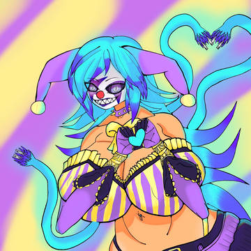 Friend's Clown OC Newer Look