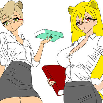 Librarian Leona and Princess