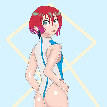 競泳水着マチュ