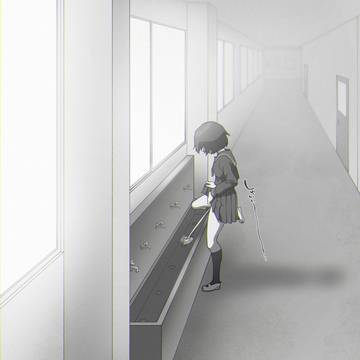 新学期早々、いけない遊び💦💦廊下編