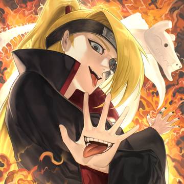 Deidara from Akatsuki