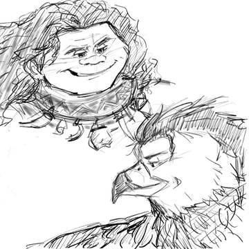 初書きマウイ