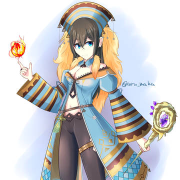 鷺沢文香×宮廷魔術士(リベサガ)