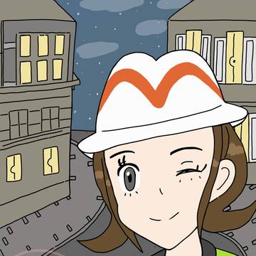 誰かが強い風で彼女の顔に吹き付けたのです！