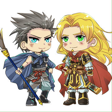 [三国志パズル大戦]高順と張遼