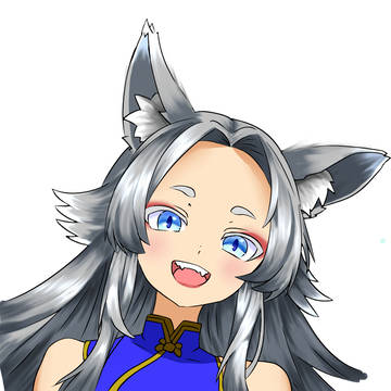 九尾の銀狐