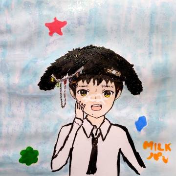 ニノなのに、 うさちゃんの二宮くん描いてみたよ☆(*^^*)