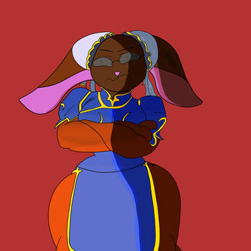 Nana in chun li outfit