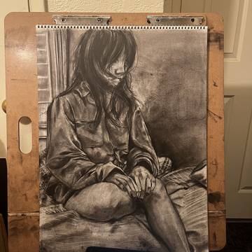 charcoal portrait!