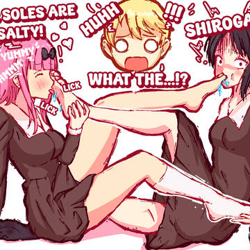 fujiwara and shinomiya's fetish