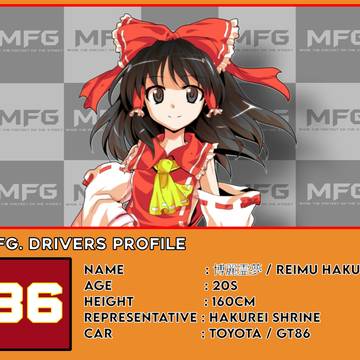 東方 × MFゴースト Drivers profile
