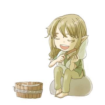 湯汲み