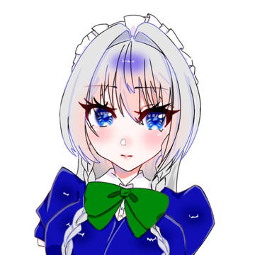 落書き咲夜さん!