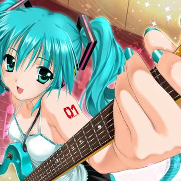 初音ミク Guitar