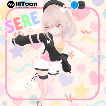 オリジナル3Dモデル【SERE】販売開始しました！