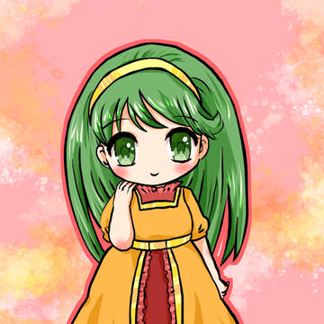ちびキャラ女の子