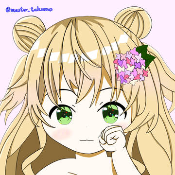小涌谷あすかちゃん。顔だけ