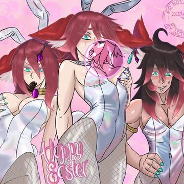 happy Easter! from the girls!