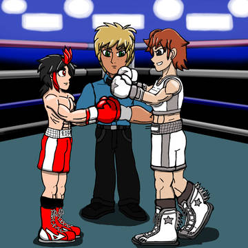 Tomoya vs Chastity- glove tap