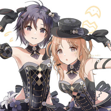 イースターな真と雛菜🐰🎩🐰