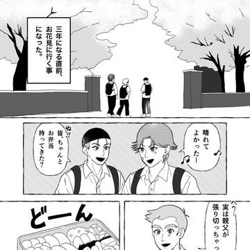 青学お花見漫画(タカさんメイン)