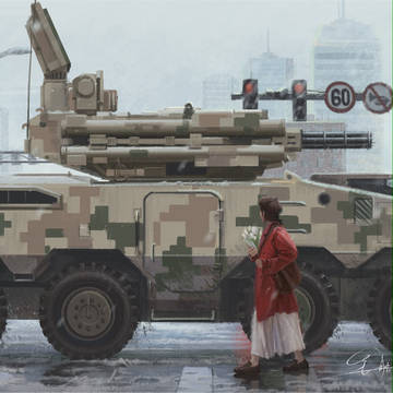 陆军625e防空车
