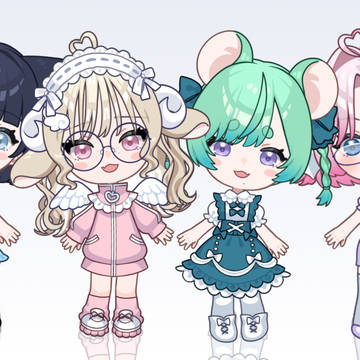 ちびキャラLive2Dモデル詰め合わせ🎀
