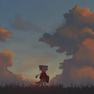 夕陽
