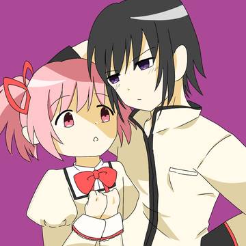 まどほむ (⚠ほむほむ男体化)