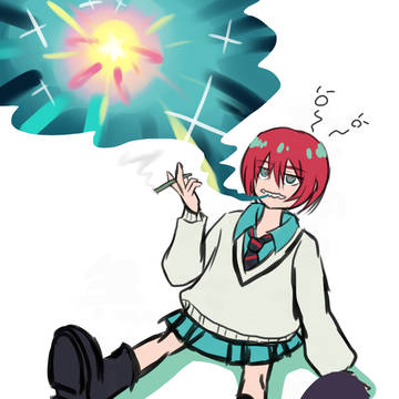 キラキラにハマるマチュ