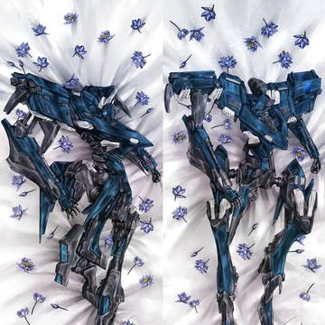 STASIS Body pillow design