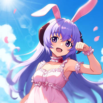 うさ耳ベビードルのはにゅん