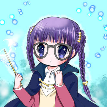 文系魔法使いの女の子