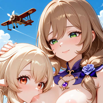 Klee testing teyvat boobs