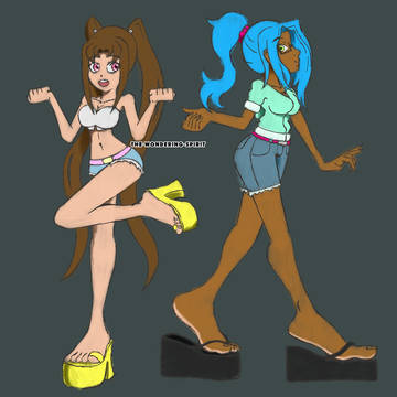 Layla and Yenny Outfit swap