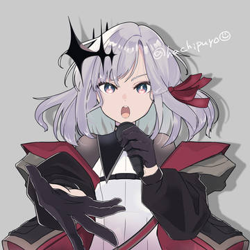 アルバ・セラさんフラスタイラスト