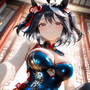 チャイナ服キタサンブラック