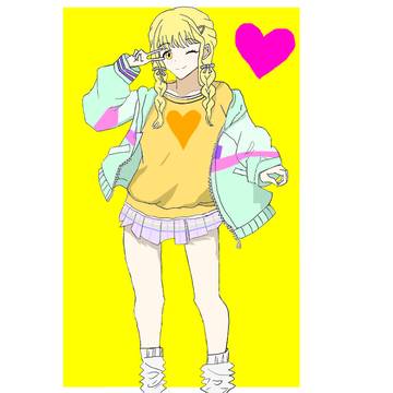 女の子