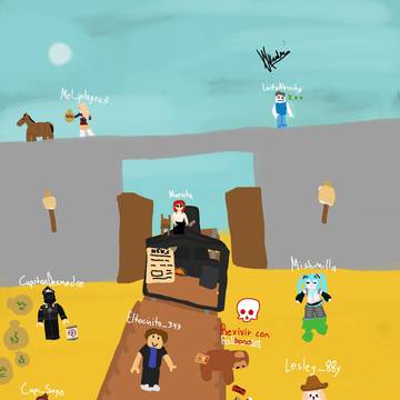 Mis amigos de Roblox Dead Rails