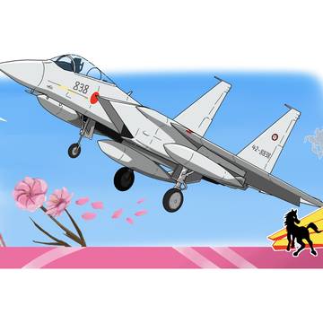 F-15J IN NYUTABARU