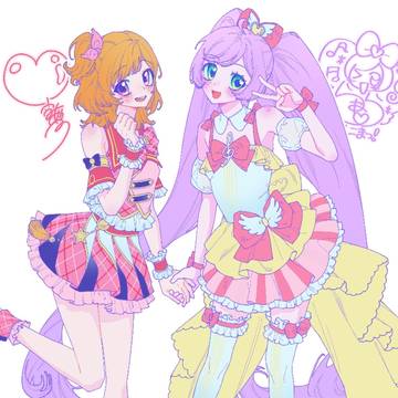 大空あかり×真中らぁら