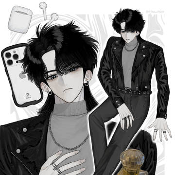 創作男子