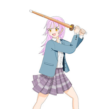 竹刀持った人