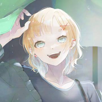 雨上がりにて