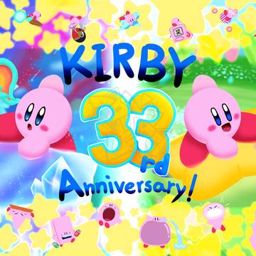カービィちゃん３３周年！！
