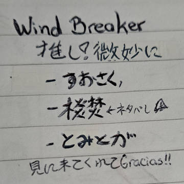 ⚠アニメ未登場キャラ有り。休憩がてら描いたウィンブレ 推し~