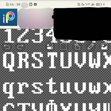 DOS VGAキリル文字を作り