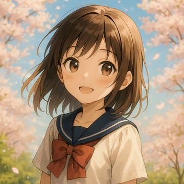 笑顔溢れる春日和