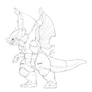 描き溜め大怪獣02!!