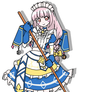 魔法少女こはく（メイド風味）